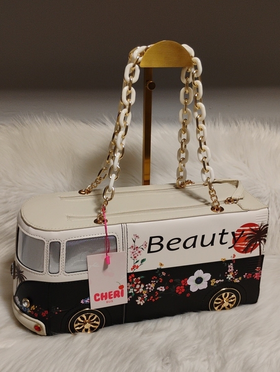 CHERI BEAUTY Handbags - New CHERI 'Beauty' Novelty Volkswagen Bus Bag